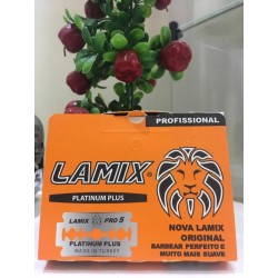 Cartela Lamina Barbear Platinum Plus - Lamix